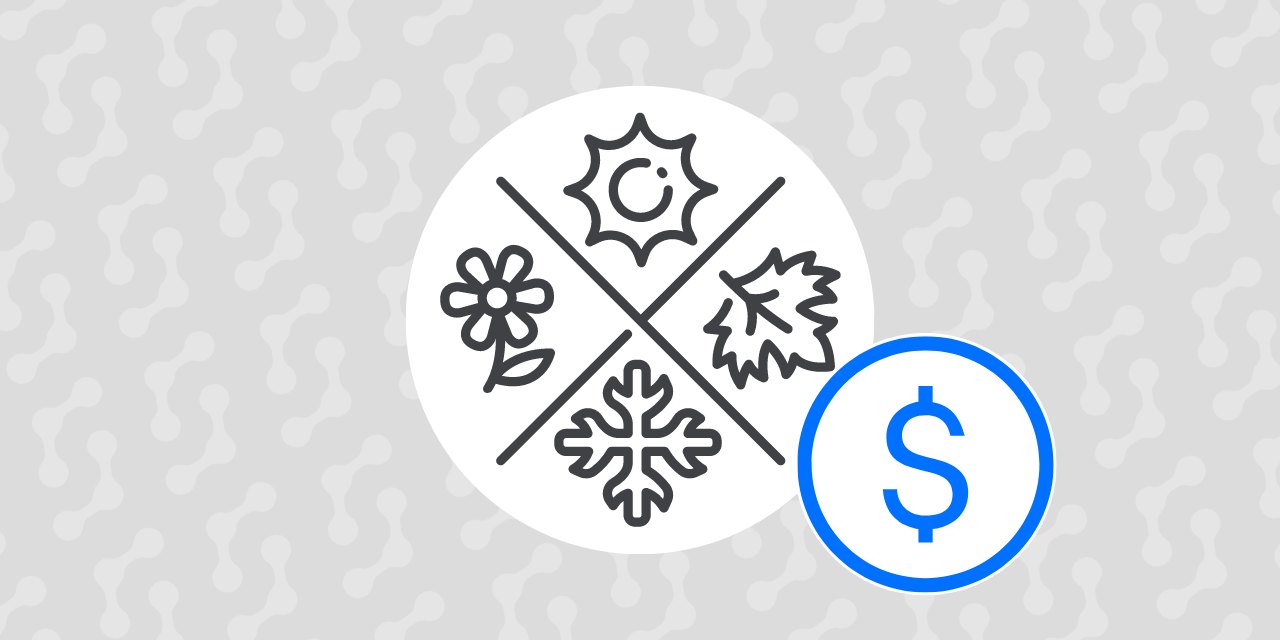 Seasonal pricing: Optimal pricing for every season